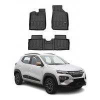 Omac Gummi FußMatten FüR Dacia Spring 2021-2026 Premium TPE Automatten 4Tlg