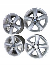 4x Alufelge 18 Zoll 8.5" 5x120 46ET Glanz Silber 6772243 BMW X5 E70 Rim Wheel