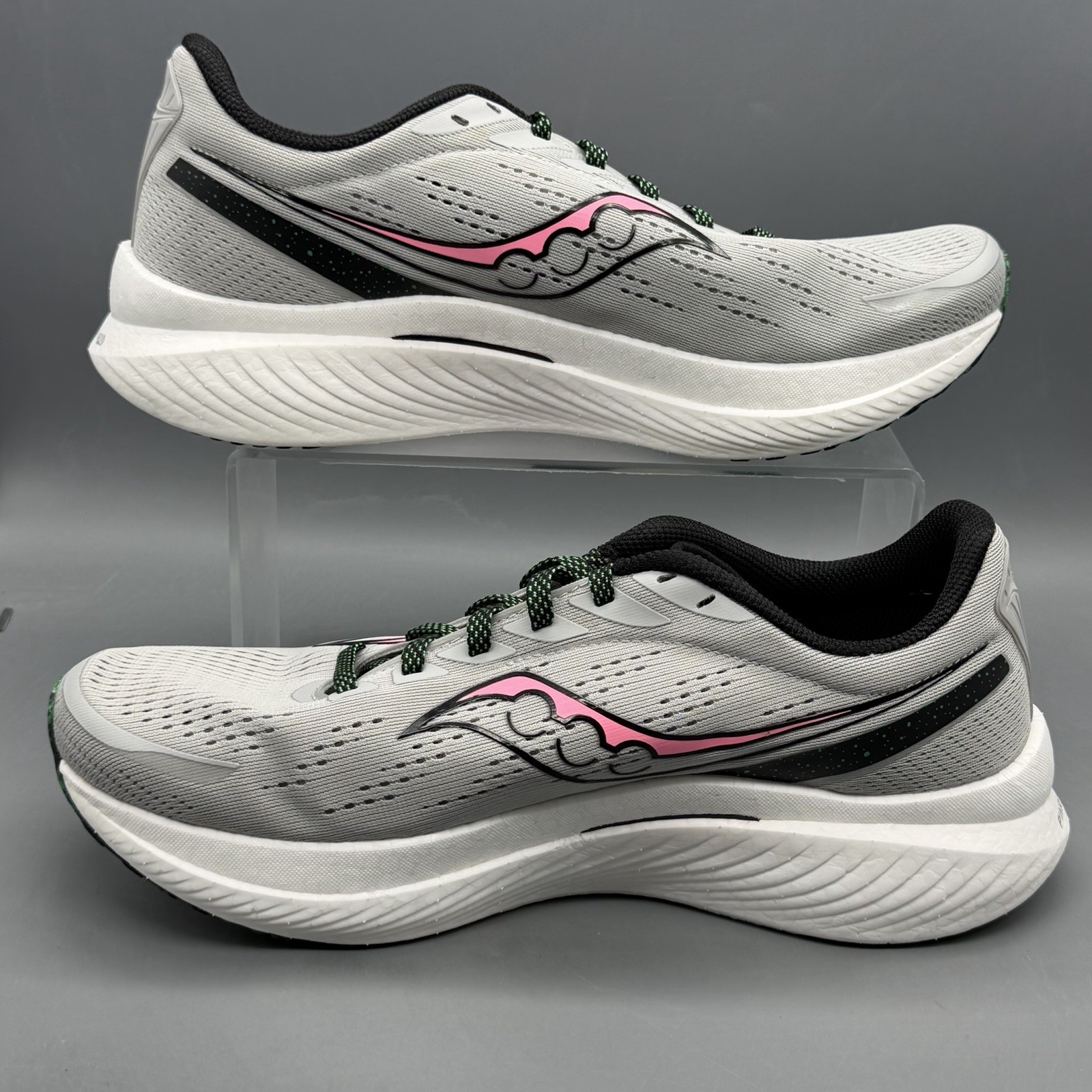Saucony Endorphin Speed 3 Women’s 12 S10756 Grey Running Training Shoes WORN 1X! image 3