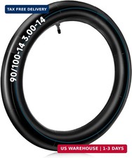 90/100-14 3.00-14" Dirt Bike Inner Tube Replacement for 125cc 140cc 150cc 160cc