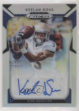 2019 Panini Prizm Draft Picks Silver Keelan Doss #191 Auto 04a2