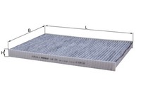Mahle LAK 159 Filter, Innenraumluft FüR Chrysler,Dodge,Plymouth