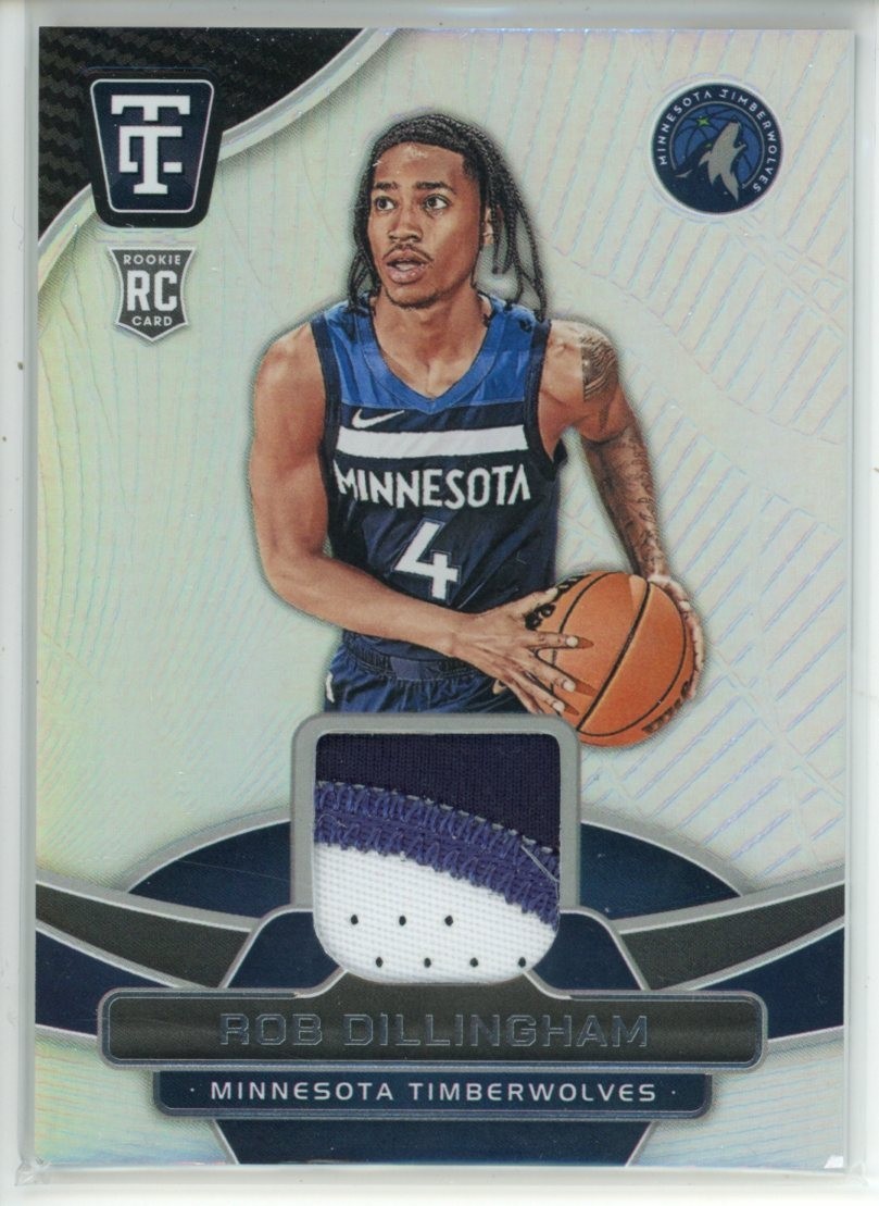 2024-25 Totally Certified Rob Dillingham Rookie Patch /125 #TCM-RBD