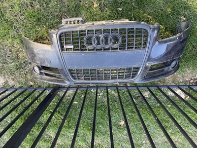 05-08 Audi S4 A4 Sline Front Bumper Phantom Black Pearl