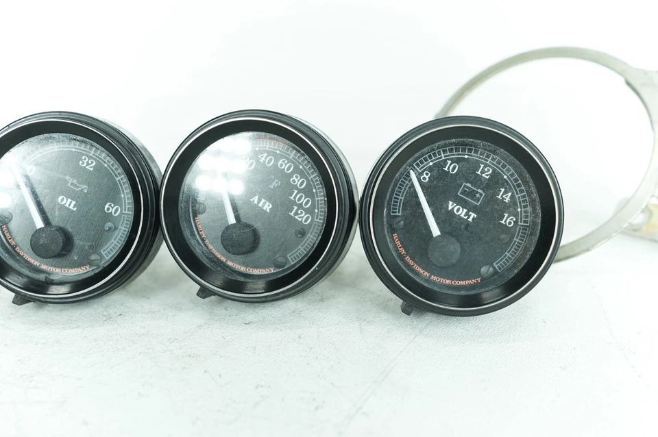 99 Harley Touring Electra Classic OEM aire aceite voltio combustible velocímetro medidores de velocidad 16 k Foto 4 de 4