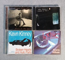 Songwriter 4 CD Lot Kevin Kenney Victoria Williams Will Johnson Mary Carpenter
