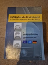 Lichttechnische Einrichtungen 