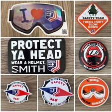 Authentic National Ski Patrol Sticker PICK  CHOOSE Decal Safety Team Snowboard