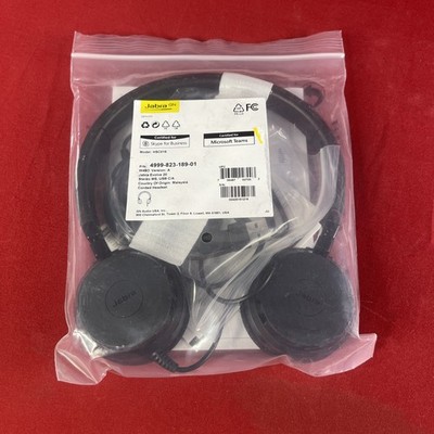 Jabra Evolve 20 MS Teams Stereo Headset - USB-C / USB-A (4999-823-189-01)