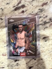 2025 Topps UFC Chrome Colby Covington AKA Black Refractor #/10