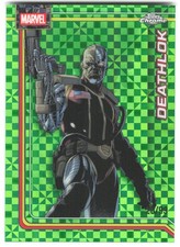 2026 Marvel Topps Chrome Marvel Deathlok #109 Green X-Fractor /99 NM