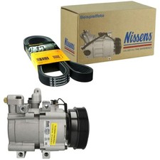 NISSENS Klimakompressor + CONTI 6PK1515 für HYUNDAI TUCSON JM