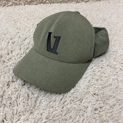Vuori Magnitude Stretch Fit Hat Cap Green One Size Snapback Preppy Mens Casual