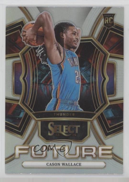 2023-24 Panini Select Select Future Silver Prizm Cason Wallace #2 17hw