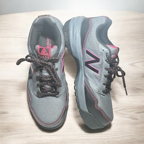 New Balance Women's 589 ESD Composite Toe Work Shoes Grey/Pink Size 9 NEW - Picture 7 of 15