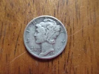 1942-P Mercury Dime VF - XF ml