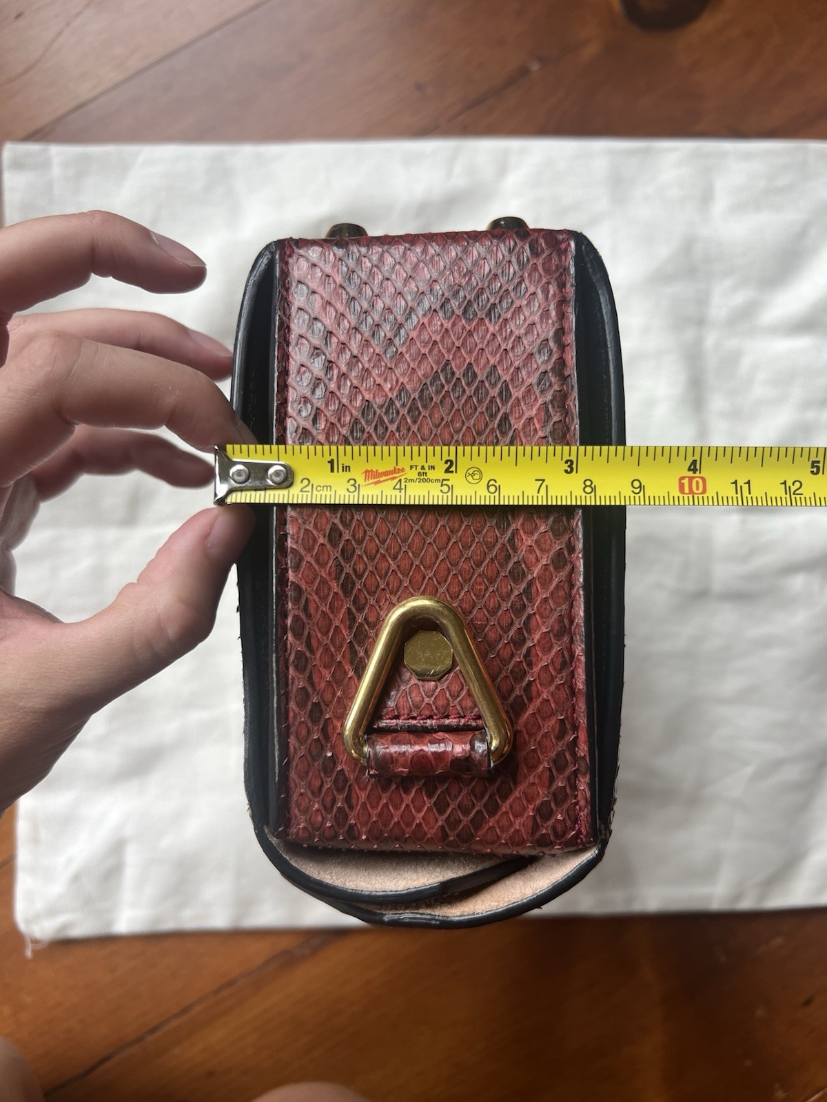 Alexander McQueen Box Bag 19 In Python - image 12