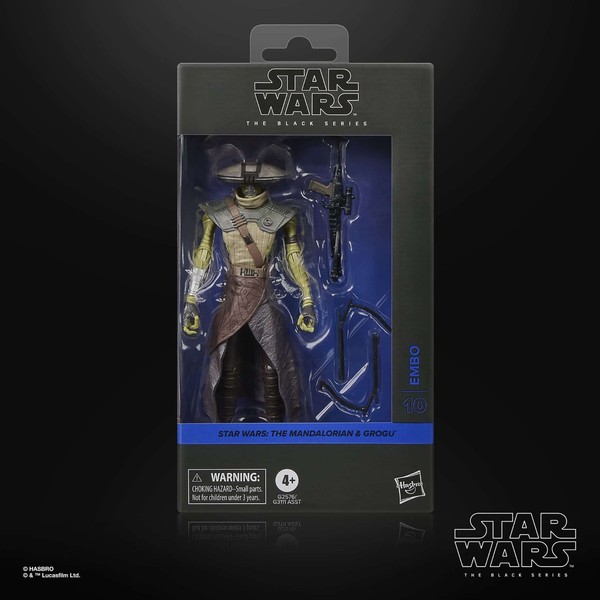 "Hasbro Star Wars Black Series 6\" The Mandalorian & Grogu Embo Neu/Ovp"-image