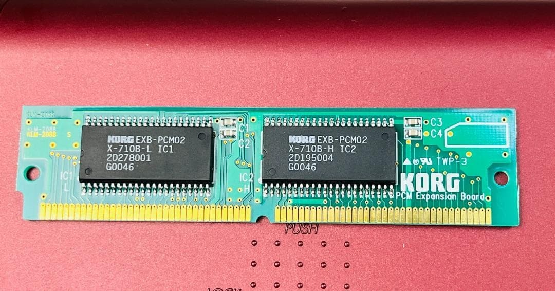 Korg EXB-PCM02 Studio Essentials Expansion Board Tested Working