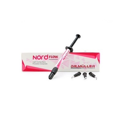 DR. MÜLLER Nord Flow Composite A1 A2 A3 fließfähig & lichthärtend 2g Spritze