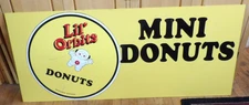 Lil' Orbits Mini Donuts Minneapolis Minnesota Large Sign 56"x24"