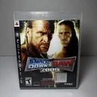 WWE Smackdown Vs. Raw 2009 - Sony Playstation 3 PS3 COMPLETE Manual CIB Tested