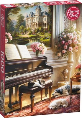 NEW Cherry Pazzi 1000 Pieces Jigsaw Puzzle 12+ Ages Piano Room