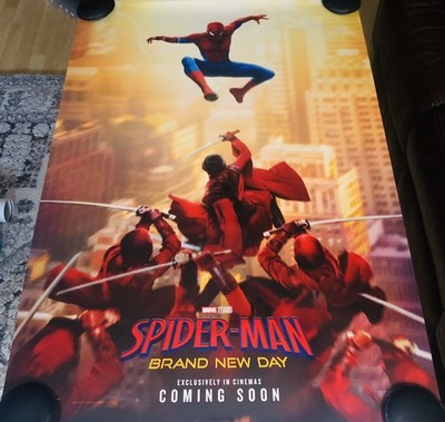 SPIDER-MAN BRAND NEW DAY Original DS Double Sided 27x40 Movie Poster Marvel NM C
