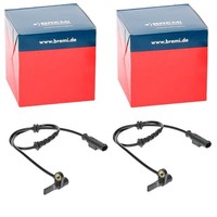 2X Bremi ABS-SENSOREN Hinten Passend FÜR Abarth Grande Punto Alfa Romeo Brera