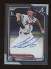 2024 Bowman Draft Cam Caminiti 1st Bowman Chrome AUTO #CPA-CC Atlanta Braves