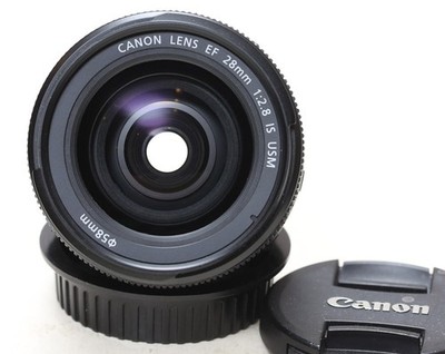 Canon EF 28mm f/2.8 IS USM Wide-Angle Lens