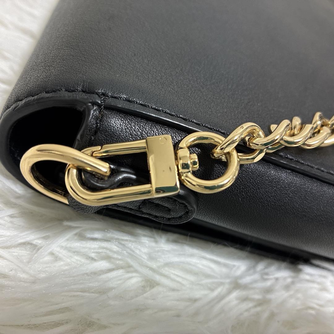 Tory Burch 2-way Chain Shoulder Bag Leather Black Women's From Japan thumbnail 20