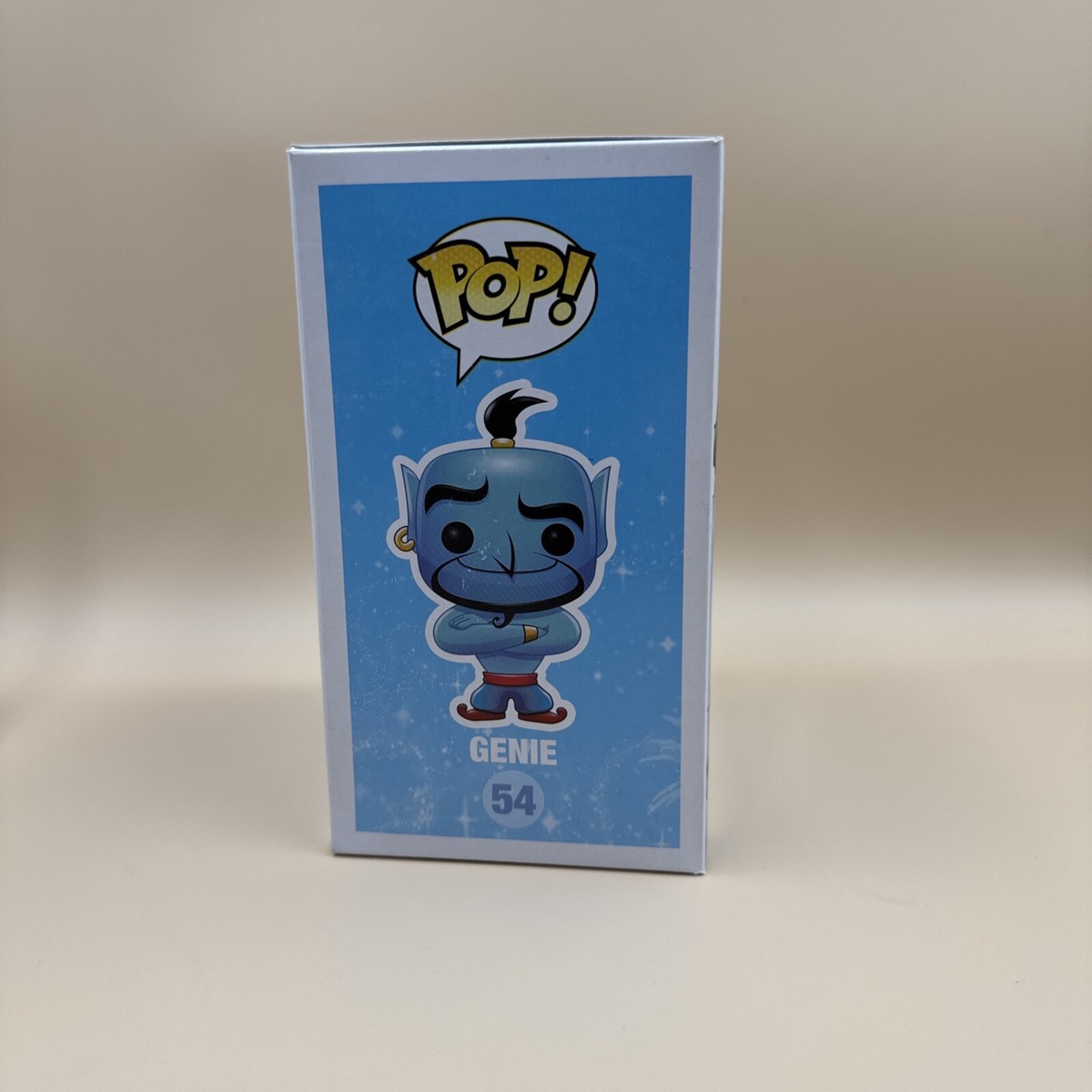 Funko Pop Metallic Genie 54 SDCC 2013 Disney Limited Edition 480