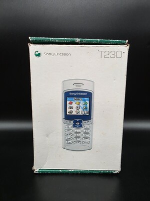 Sony Ericsson T230 Handy Telefon in OVP mit Netzteil ohne Akku  ungetestet 