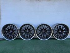 Bmw 525i 530i 540i 17 2 Pieces Genuine Factory Oem Gloss Black Wheels Rims Set