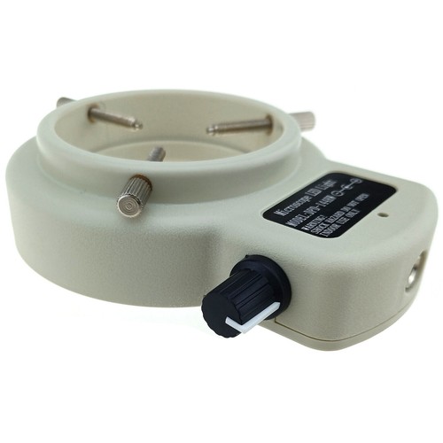 Microscopio Cámara Anillo Luz 144 piezas Iluminador LED Bombilla Ajustable Lámpara Adaptador - Imagen 7 de 11