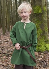Battle-Merchant Kinder Mittelalter-Tunika Arn, gr&uuml;n