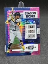 RONALD ACUÑA JR. Atlanta Braves - 2022 Panini Contenders Optic #24 PINK PULSAR