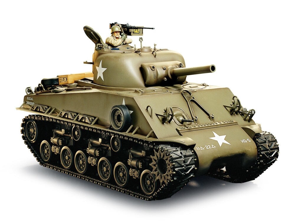 ホビーラジコン TAMIYA 1/16 scale M4 Sherman RC Tank Tamiya 56014 1/16 RC M4 Sherman 105mm Howitzer Full-Option Kit | eBay