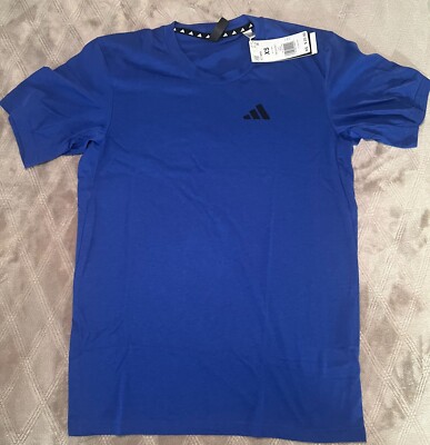 ADIDAS MEN'S TRAIN ESSENTIALS FEEL READY TRAINING T-SHIRT in XS