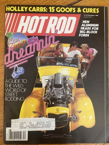 Hot Rod Magazine December 1984