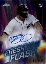 2019 Topps Chrome Freshman Flash Autographs #FFACST Christin Stewart Auto /99