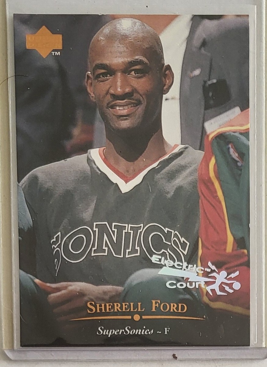 1995-96 Upper Deck Electric Court #252 Sherell Ford Seattle Super