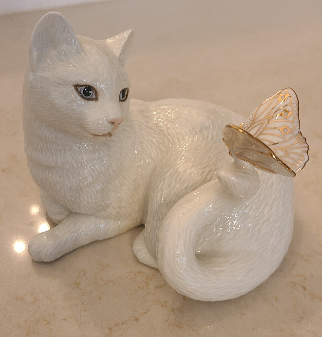Lenox Enchantment Cat Figurine. | eBay