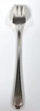 5-3/4" International Silver Co  Silverplate Cocktail/Seafood Fork w/ Initials