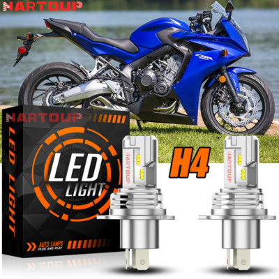 Super Brite LED light bulb for Honda Motorcycle 2014-2016 CBR650F headlight 2pcs