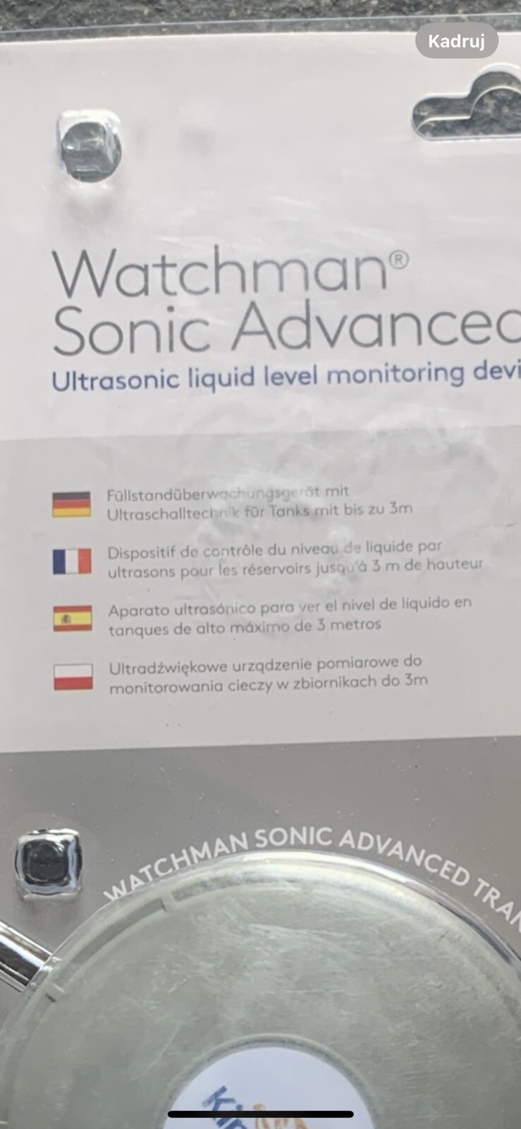 Kingspan Watchman Sonic ADVANCED Domestic Heating Oil Tank Monitor