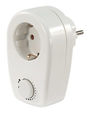 Steckdose mit Dimmer Steckdosen Adapter Zwischenstecker Dimmer Helligkeitsregler