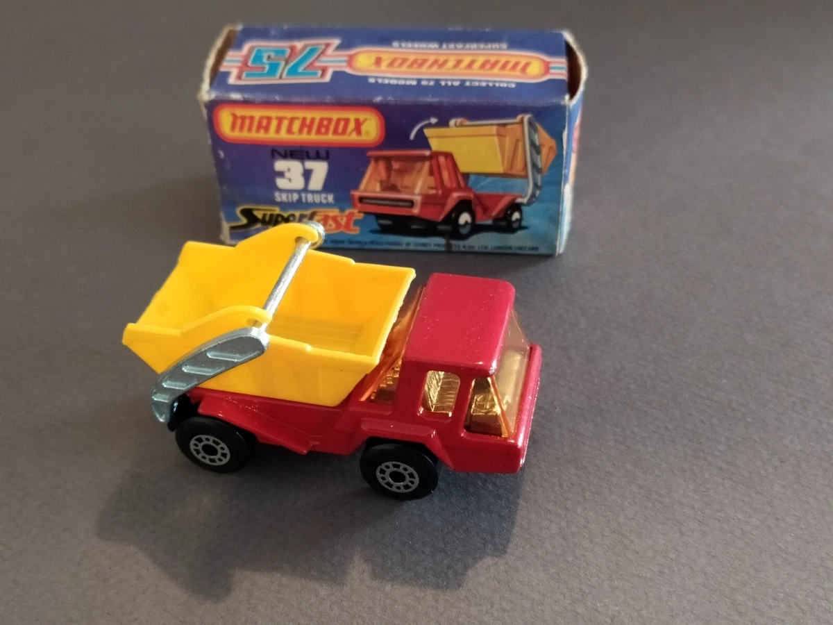Matchbox Superfast N°50 - Camion Articulé Jaune - Lesney 1973 - MIB 1/64