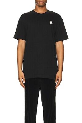 Moncler Genius x Palm Angels T-Shirt Men's M Black Short Moncler Genius x Palm Angels T-Shirt Men's M Black Short